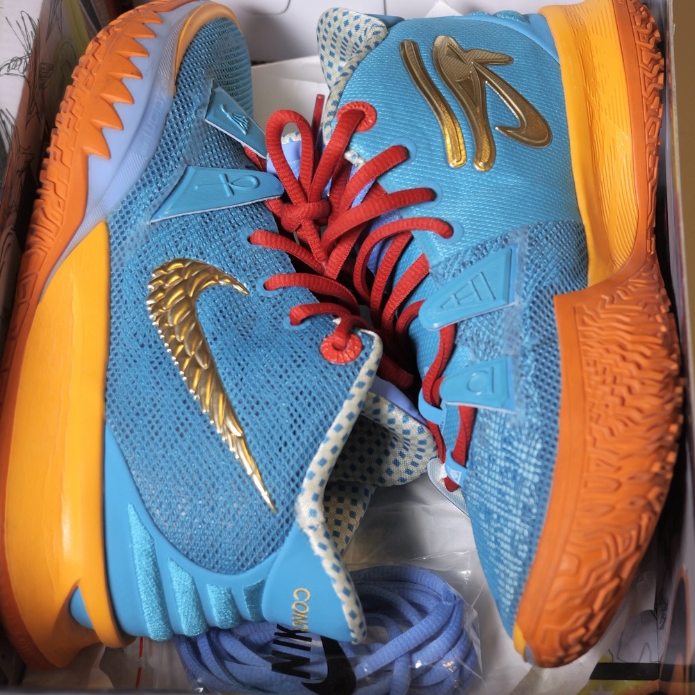 Nike Kyrie 7 Concepts Horus Orange-Ice/Teal - CT1135900